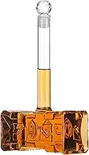 Decanters for Alcohol - 400ml Hammer Shaped Whiskey Decanter with Airtight Stopper,3D Wine Bottle, Vodkas Jug, Alcohol Bottle for Bourbon, Whiskey, Liquor