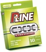 P-Line CXXFG-15 CXX X-Tra Strong Mono Filler Spool 15lb 300yd Moss Green