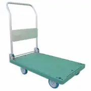 Green Folding Platform Trolley | FPR001