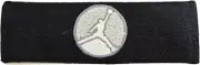 Vintage Jordan Jumpman Black French Terry Workout Unisex Adult Headband One Size