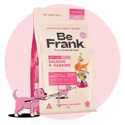 Be Frank Grain Free Salmon & Sardine Dry Dog Food - 15kg