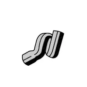 Superspares Upper Radiator Hose for Holden Astra TR 1.4L 1.6L 1994-1999 W/O AC