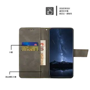SAMSUNG 三星 Galaxy A55 5G 菱格紋側翻皮套 插卡 可立 磁扣 保護套 手機套 DUX DUCIS