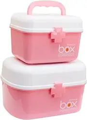 OATIPHO Box kit for babies mini medicine case infant kit kids kit infant medicine kit medicine storage organizer storage medicine pill baby