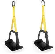 Fitness Ab Straps Hanging Thicken Adjustable Ab Slings Straps with Handle for Home Gym Pull Up Bar Abdomen Muscle Training for Men and Women