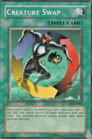 A1247 YUGIOH SPELL CARD CREATURE SWAP SD1-EN018