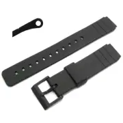 Watch Strap 16mm Resin 260F10 fits Casio AQ42 LDP800 MD712 MQ15w MQ24 MQ77