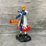 Anime Ninja 4th Hokage Yondaime Cloak Namikaze Minato PVC Figure Toy Gift R