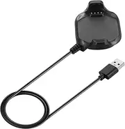 FitTurn Charger for Garmin Approach S5/S6 (3.3ft) USB Adapter Charge Cord Charging Cable Wire Clip Dock Accessories for Garmin Approach S5/S6 GPS Touchscreen Golf Smart Watch
