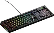 Glorious Gaming - GMMK 3 Barebones Custom Gaming Keyboard Kit with Knob, 100% Mechanical Keyboard Full Size, Modular Gasket System, Hotswappable MX, Sound Dampening Foam, Aluminum Switch Plate (Black)