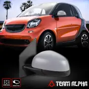 Fits 2016-2017 Smart Fortwo [Left Driver Side] OE Style Power Door Mirror Gray (for: Smart)