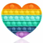 Push Pop Bubble Fidget Sensory Heart