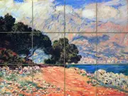 Art Mural Ceramic Monet Backsplash Bath Tile #119