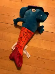 IKEA Sagoskatt 2021 Soft Toy Stuffed Animal Plush Mermaid Dog Multicolor 14" NEW