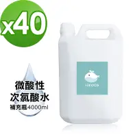 在飛比找Yahoo奇摩購物中心優惠-i3KOOS-次氯酸水微酸性超值合購組補充瓶40瓶 (400