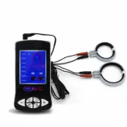 Control Shock Kit Adjustable E-Stim 2 Rings Men Exercise Device+