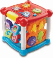 VTech Turn & Learn Cube - Activity Toy -150503 - Red free and fast shipping