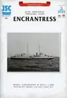 HMS ENCHANTRESS Admiralty Yacht - Waterline Card Model # 1/400 # JSC421