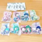 Sailor Moon Cosmos Sanrio Characters Rubber Mascot 8 types Complete set JAPAN