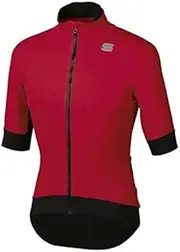 [Sportful] Fiandre Pro Jacket Short Sleeved Red Rumba