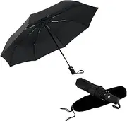 [MAEBLA] Windproof Travel Umbrella – Automatic Compact Umbrella for Women, Lightweight & Portable, Sturdy Folding Umbrella for Rain & Sun