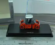 Schuco Diecast Construction Compactor - Roller Orange 1:87 HO Scale