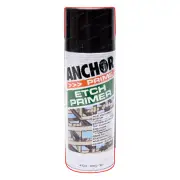 3 x Anchor Bond Etch Primer Black Paint 300 Gram For Repair On Colorbond