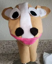 Baby Einstein Inspired Tan and White Horse Puppet. Fun. Farm Animal. Neigh. Kids