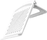 Angoily Adjustable Laptop Stand Foldable Multi Angle Riser for Laptops Up to Ergonomic Holder for Home Office Library Shop Use Versatile Stable Design