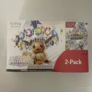 SEALED Prismatic Evolutions Costco 2 Pack (ETB + Booster Bundle)