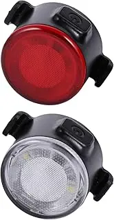 POPETPOP Bike Light Sets Led Rechargeable Front and Rear Bike Lights Waterproof for Night Riding