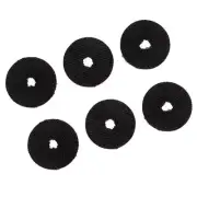 6pcs Fishing Reel Drag Washers for Fishing Reels 4000-6000 Black