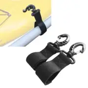 2 * Kayak Paddle Clip Fishing Boat Canoe Paddles Oar Holder Rail Mount Clamp