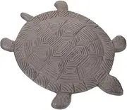INOOMP Turtle Stepping Stone Paver Cast Iron Garden Stepping Stone Paver Sculpture Yard Art Decoration Decorative Stone for Outdoor Walkway Patio 34x26cm, 5UIAAN1335411IB5M