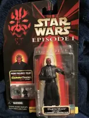 Star Wars Episode 1 Darth Maul w/Lightsaber with Removable Blade figure. New!