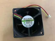 For SUNON KDE2406PTB3 Fan 24V 2.4W 3Pin 60*60*25mm