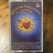 Explosión Romántica De Grupos Cassette New mailed in a box w/ bubble wrap