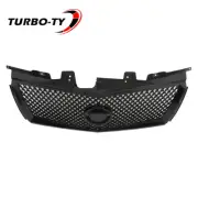 Front Bumper Upper Grille Mesh For Cadillac CTS 2008-13 Gloss Black Grill