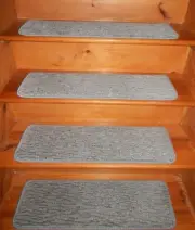 13 Step 9'' x 30'' 1 Landing 28'' x 30'' Tufted Wool Woven carpet Stair Treads