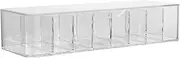 SEWACC Electronics Organizer Box Cord Charger Storage with Lid Compartment Design for Management Durable Portable for Home Office