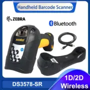 Symbol DS3578-SR Wireless 2D USB Handheld Barcode Scanner with Cable & Cradle