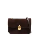 [Neous] Neous Suede Clasp-fastening Shoulder Bag ONE SIZE BROWN