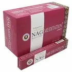 Vijayshree Golden Nag Meditation 12 Packets of 180Incense Natural Incense Sticks