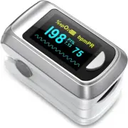 Pulse Oximeter Fingertip Blood Oxygen Monitor Heartbeat SpO2 PR Oxygen BNWT