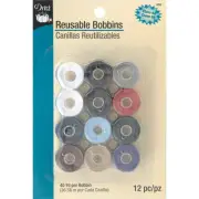 Dritz 950 Plastic Class 66 Bobbins-12/Pkg