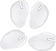 4Pcs Self Adhesive Sandals Insoles Non Slip Foot Pads Comfortable Forefoot Cushions for Men Women Discomfort Blisters for Summer Sandals