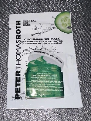 Peter Thomas Roth Cucumber Gel Mask Detox Hydrator Soothing Mecca Sephora