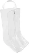 TOYZFRIENDY Transparent Boots Storage Organizer Reusable Zippered Pouch for Dust Protection for Boots Like Riding and for Convenient Home Travel Use