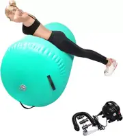 Air Tumbling Mat Tumble Track with Electric Pump，Inflatable Gymnastics Barrel Ro
