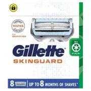 Gillette SkinGuard Sensitive Razor Cartridges - 8 Pack, 5-Blade Compatible